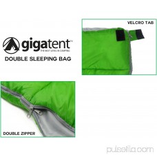 Gigatent Double Sleeping Bag, 2 Person Sleeping Bag for Hiking, Backpacking, Camping, Oversized Sleeping Bag 568195744